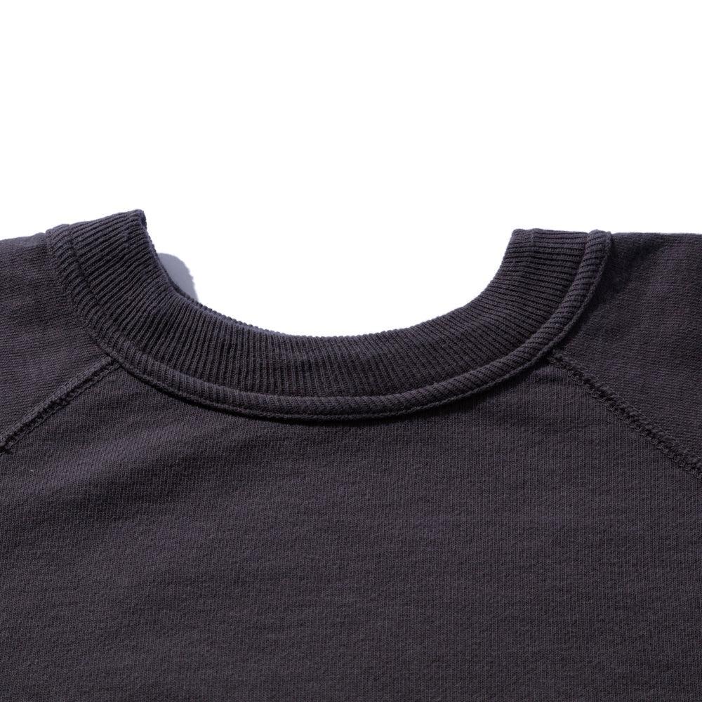 Warehouse & Co Lot. 4105 S/S Sweatshirt Charcoal-S/S Sweatshirt-Clutch Cafe