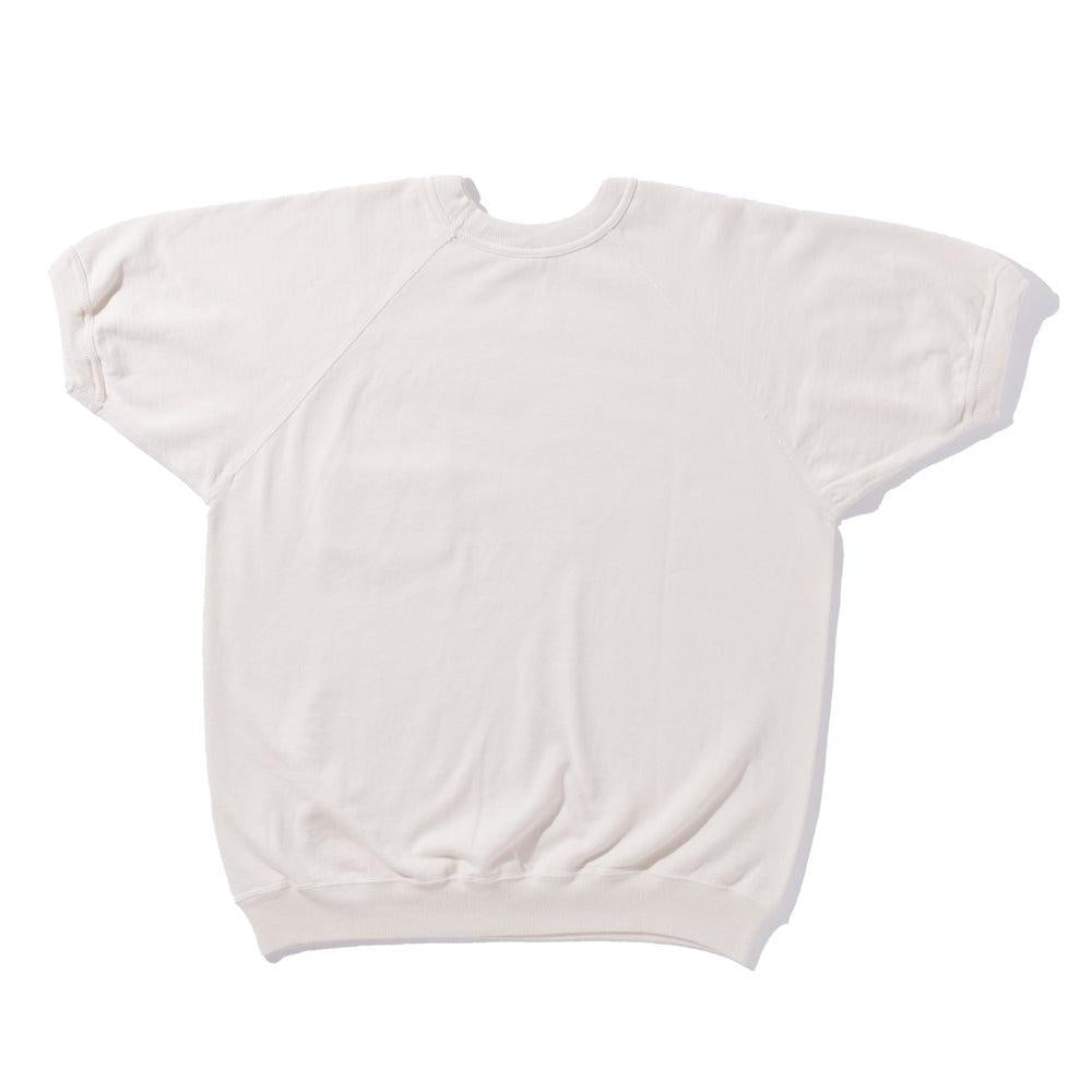 Warehouse & Co Lot. 4105 S/S Sweatshirt Cream-S/S Sweatshirt-Clutch Cafe