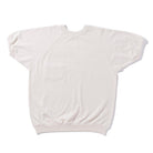 Warehouse & Co Lot. 4105 S/S Sweatshirt Cream-S/S Sweatshirt-Clutch Cafe