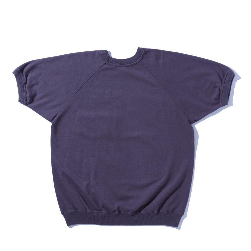 Warehouse & Co Lot. 4105 S/S Sweatshirt Navy-S/S Sweatshirt-Clutch Cafe