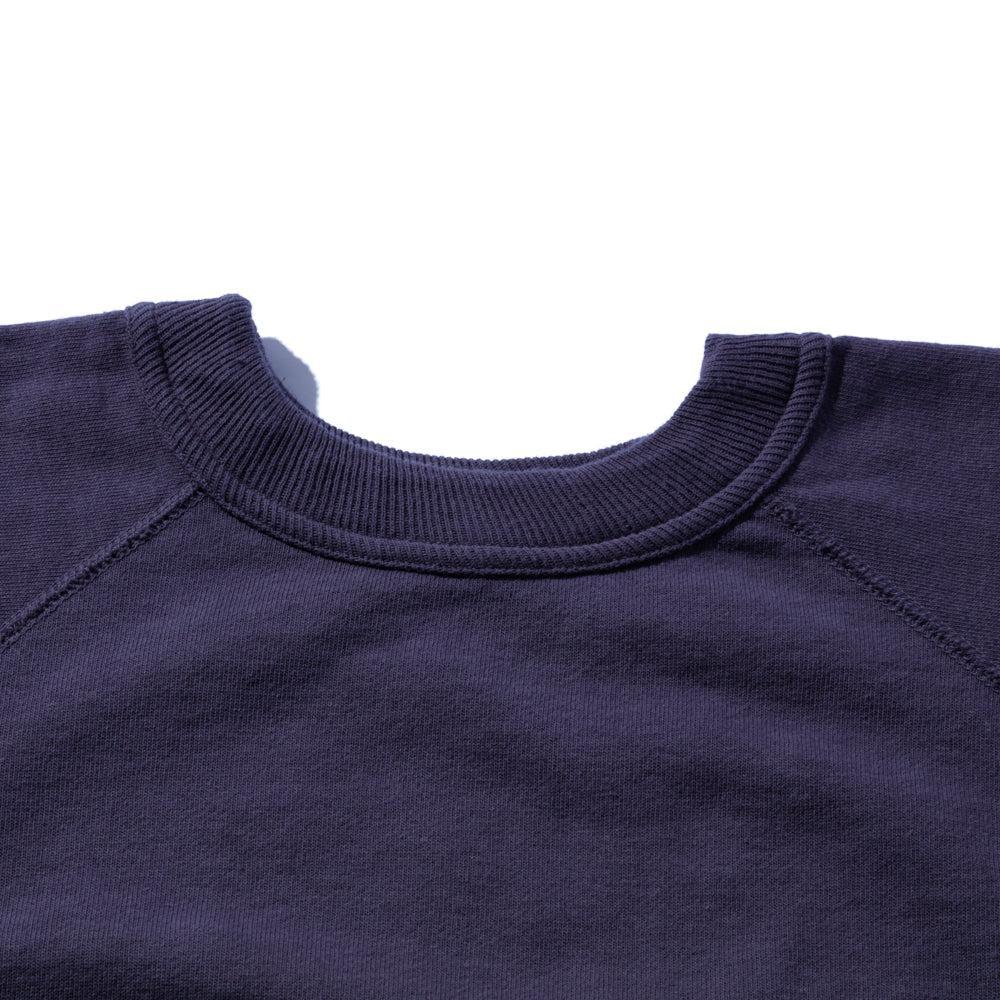Warehouse & Co Lot. 4105 S/S Sweatshirt Navy-S/S Sweatshirt-Clutch Cafe