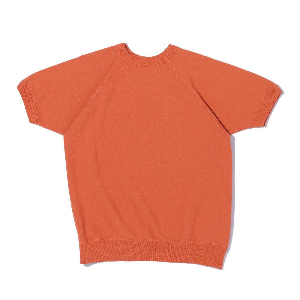 Warehouse & Co Lot. 4105 S/S Sweatshirt Orange-S/S Sweatshirt-Clutch Cafe