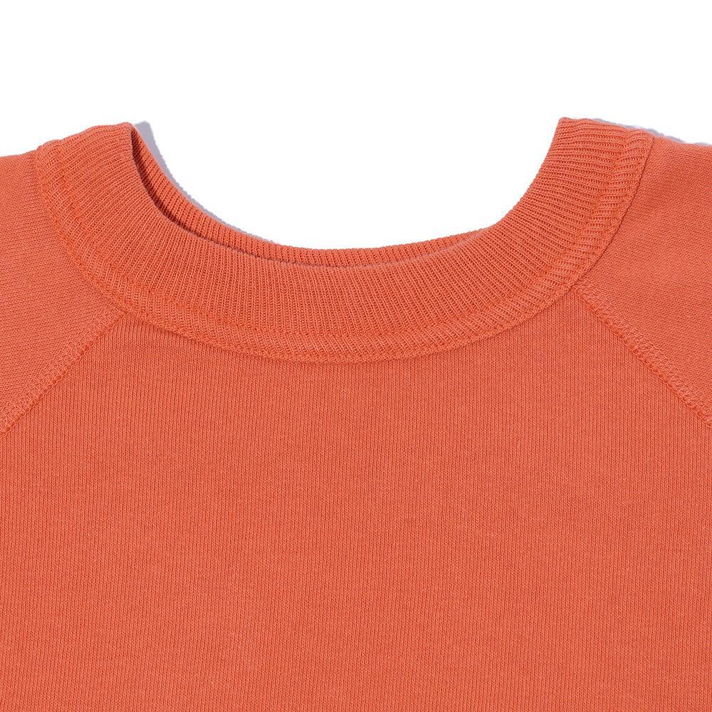 Warehouse & Co Lot. 4105 S/S Sweatshirt Orange-S/S Sweatshirt-Clutch Cafe
