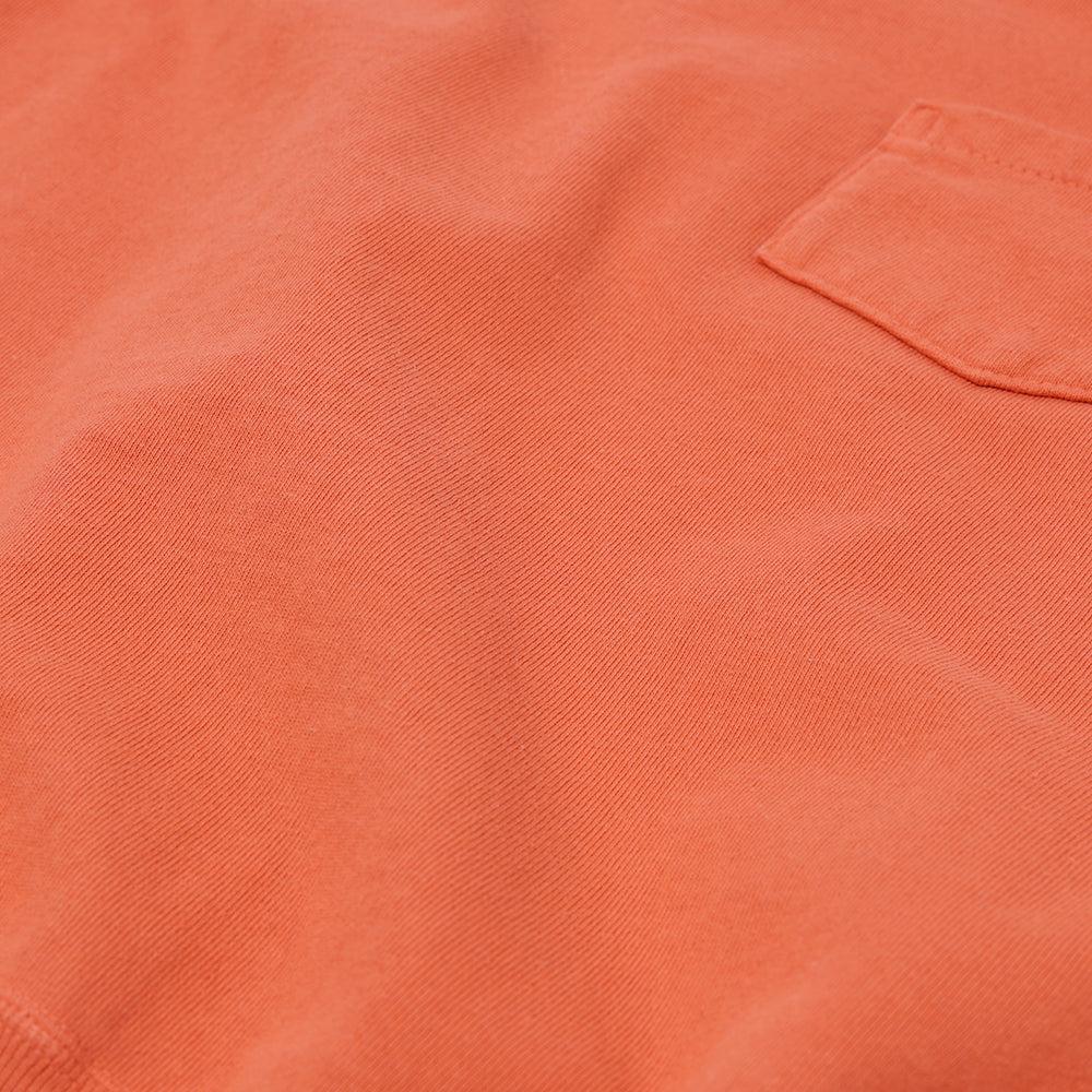 Warehouse & Co Lot. 4105 S/S Sweatshirt Orange-S/S Sweatshirt-Clutch Cafe