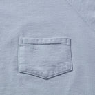 Warehouse & Co Lot. 4105 S/S Sweatshirt Sax-S/S Sweatshirt-Clutch Cafe