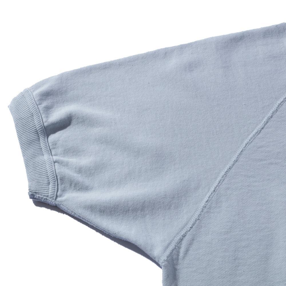 Warehouse & Co Lot. 4105 S/S Sweatshirt Sax-S/S Sweatshirt-Clutch Cafe