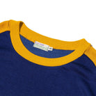 Warehouse & Co Lot. 4114 Plain Rayon T-shirt Navy-T-Shirt-Clutch Cafe