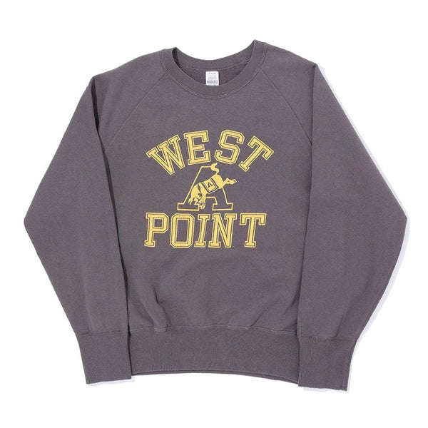 Warehouse & Co Lot. 461 Sweatshirt 'Westpoint' Charcoal-Sweatshirt-Clutch Cafe