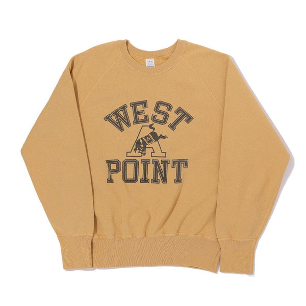 Warehouse & Co Lot. 461 Sweatshirt 'Westpoint' Mustard-Sweatshirt-Clutch Cafe