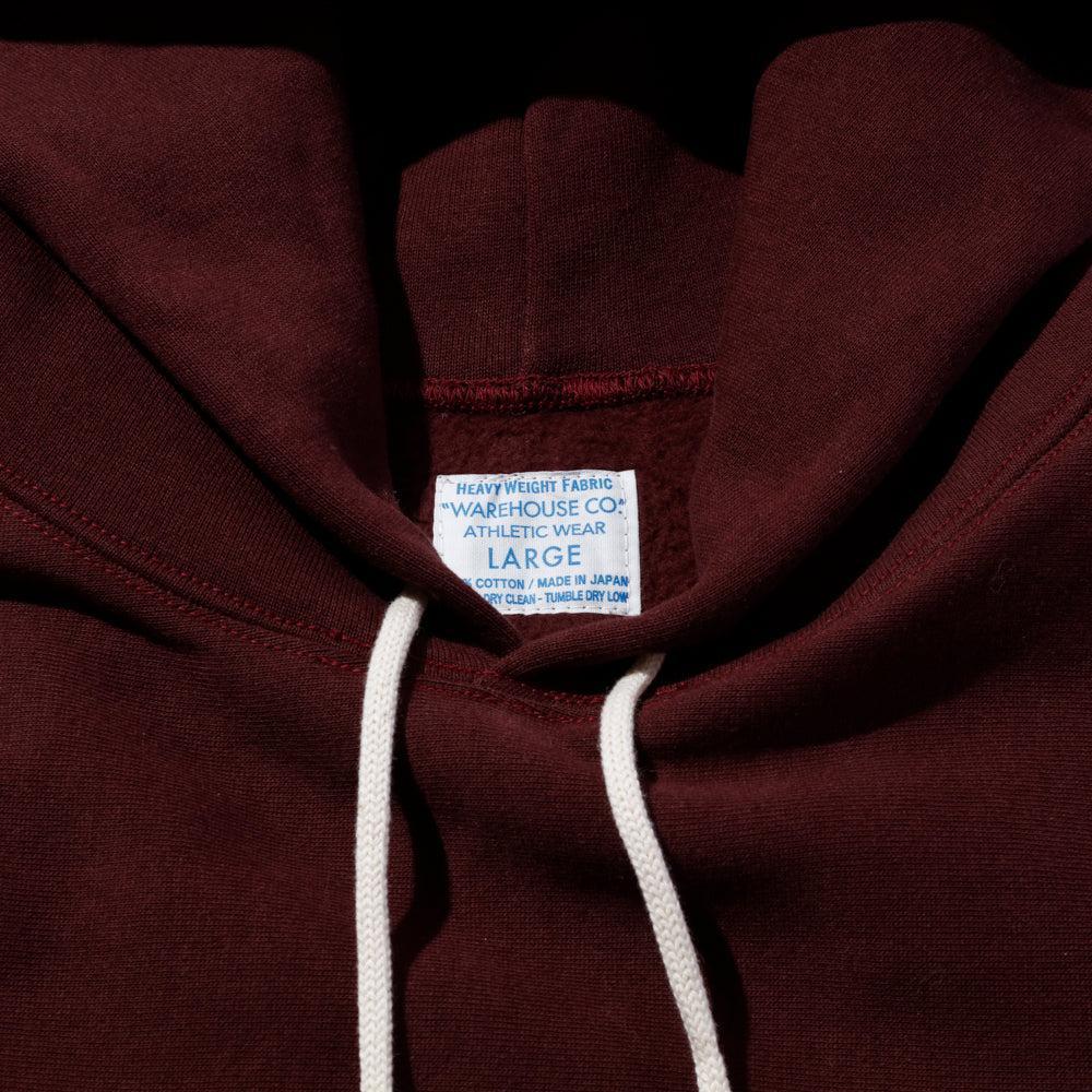 Warehouse & Co Lot. 484 Hooded Sweatshirt Burgundy-Hooded Sweatshirt-Clutch Cafe