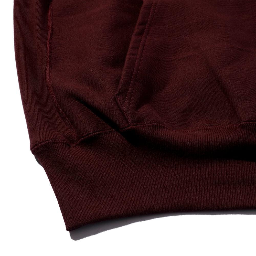 Warehouse & Co Lot. 484 Hooded Sweatshirt Burgundy-Hooded Sweatshirt-Clutch Cafe