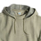 John Gluckow Back-Panel Afterhood Heather Green-Hooded Sweatshirt-Clutch Cafe