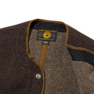Warehouse & Co x John Gluckow JG-40 Fleece Beach Vest D.Brown-Jacket-Clutch Cafe