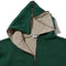 John Gluckow Olympic Champion Sweat Parka Green-Hooded Sweatshirt-Clutch Cafe