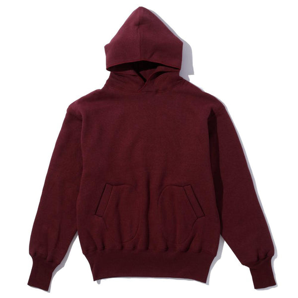 Warehouse & Co x John Gluckow The Knockout Hooded Sweatshirt Burgundy-Hooded Sweatshirt-Clutch Cafe