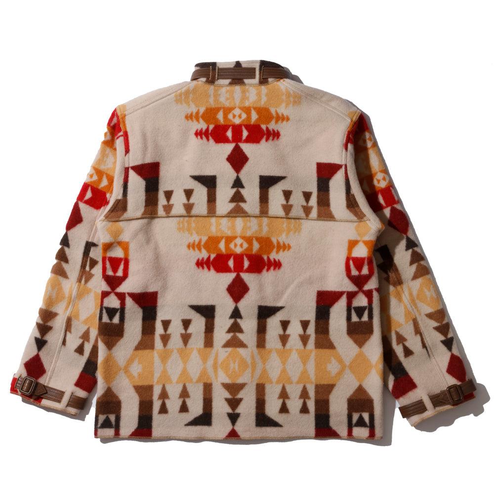 Warehouse & Co x John Gluckow Wool Stag Coat Beige-Coat-Clutch Cafe