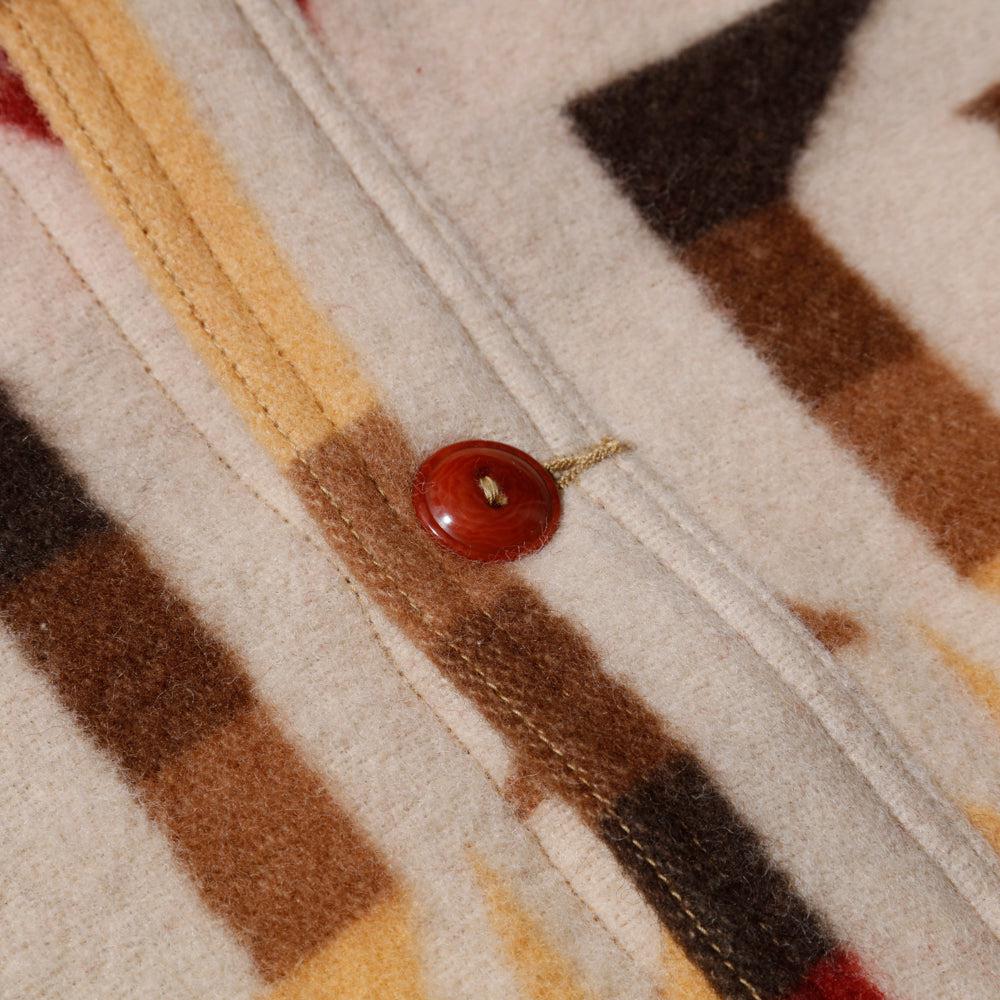 Warehouse & Co x John Gluckow Wool Stag Coat Beige-Coat-Clutch Cafe