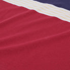 Warehouse & Co. Lot. 4112 Panel Border T-shirt Navy/Bordeaux-T-shirt-Clutch Cafe