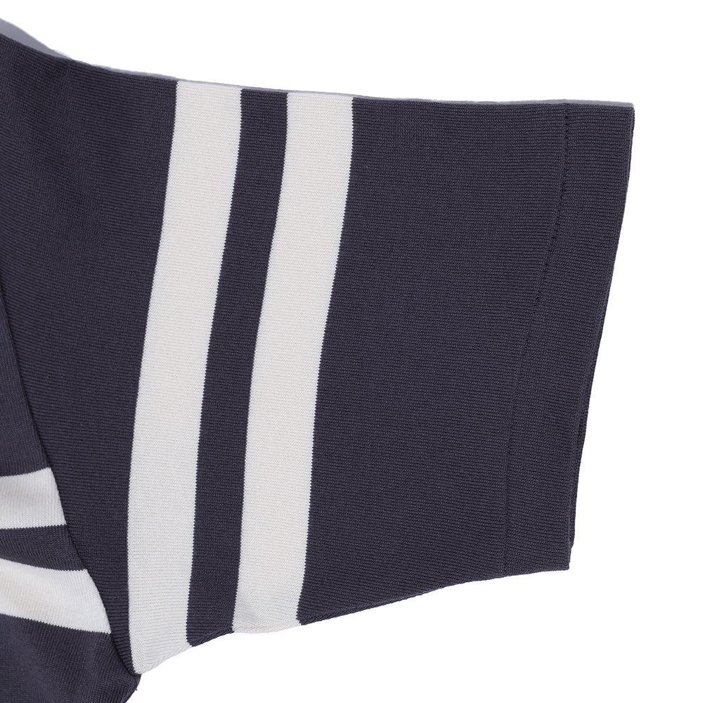 Warehouse & Co. Lot. 4113 Striped T-shirt Black-T-shirt-Clutch Cafe