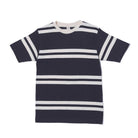 Warehouse & Co. Lot. 4113 Striped T-shirt Black-T-shirt-Clutch Cafe