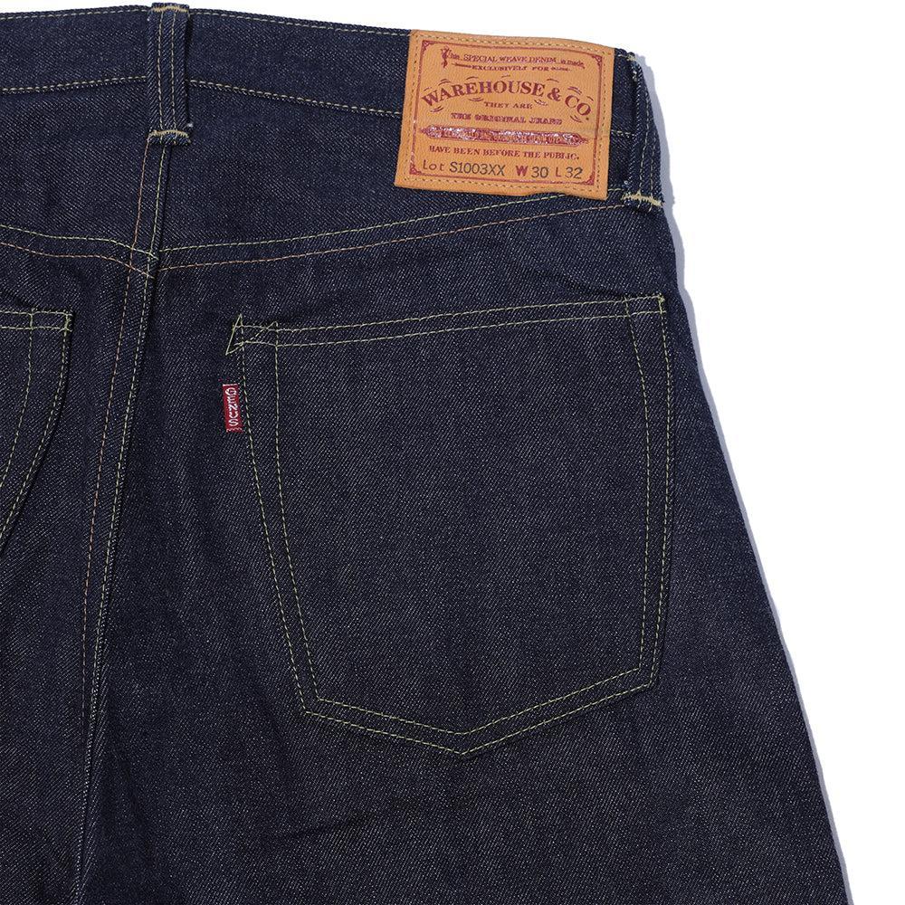 Warehouse & Co. Lot. S1003XX (Limited Edition) Jean Indigo-Jean-Clutch Cafe-selvage denim-selfedge denim