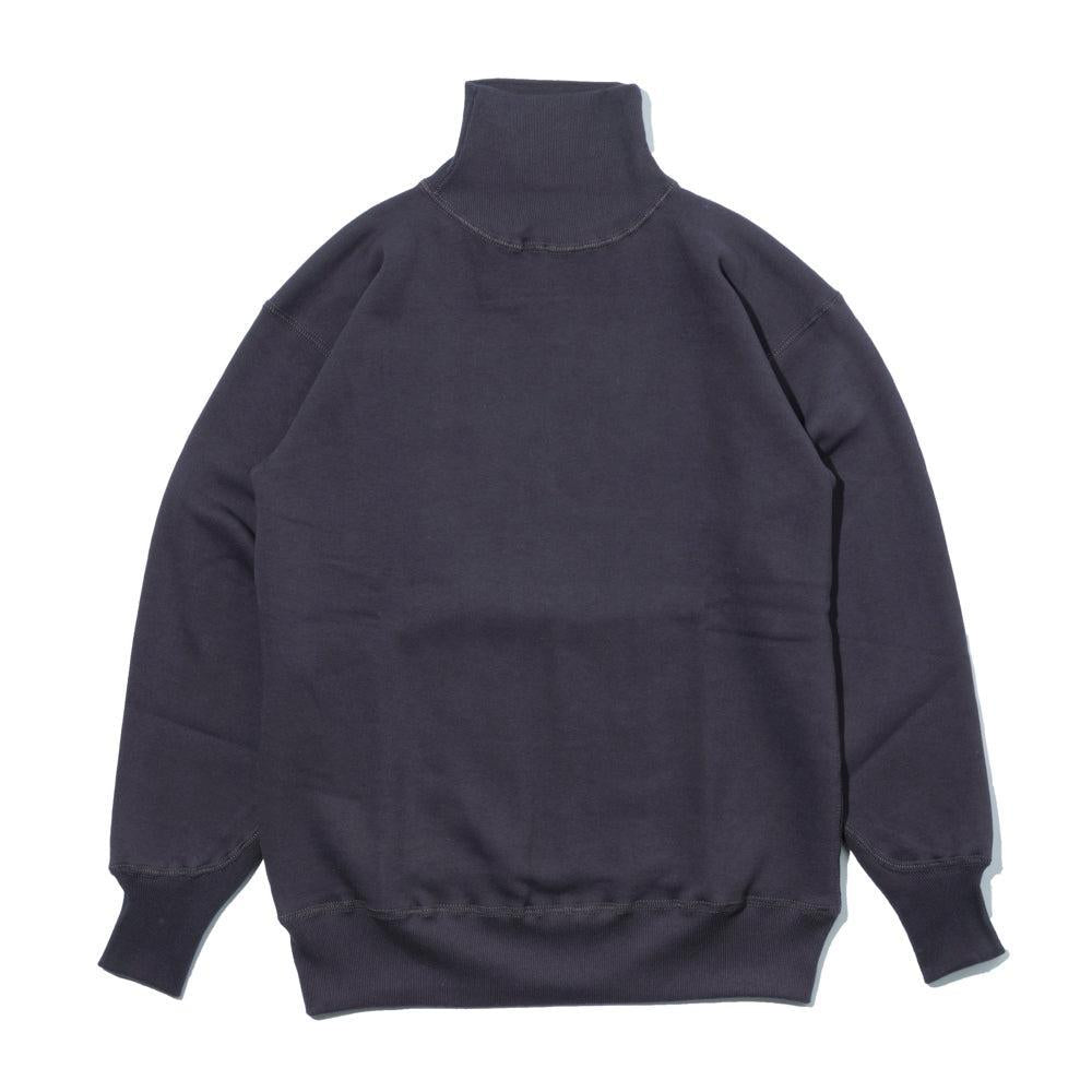 Warehouse & Co. Lot.468 High Neck Sweatshirt Navy-Sweatshirt-Clutch Cafe