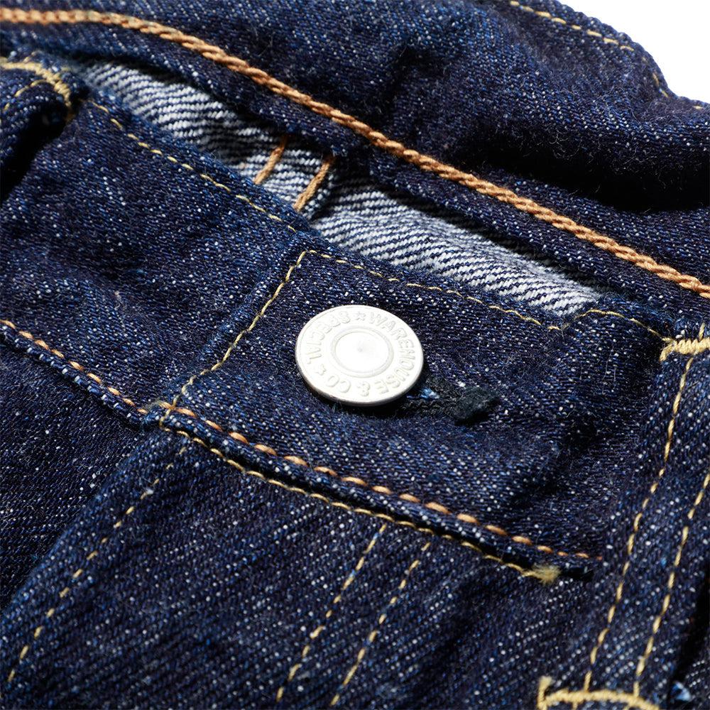 Warehouse & Co. Regular Straight 800XX Jeans One Wash-Jeans-Clutch Cafe-selvage denim-selfedge denim