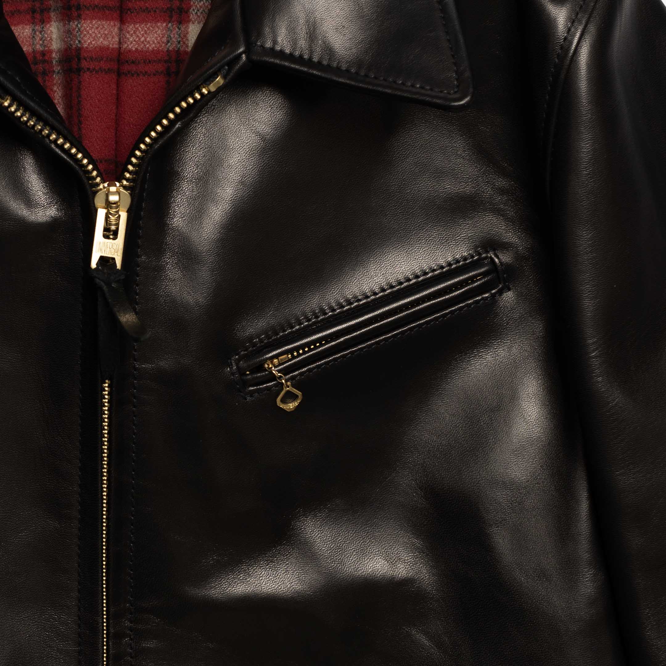 Y'2 Leather HVR-42 Horse Single Riders Jacket Black-Leather Jacket-Clutch Cafe