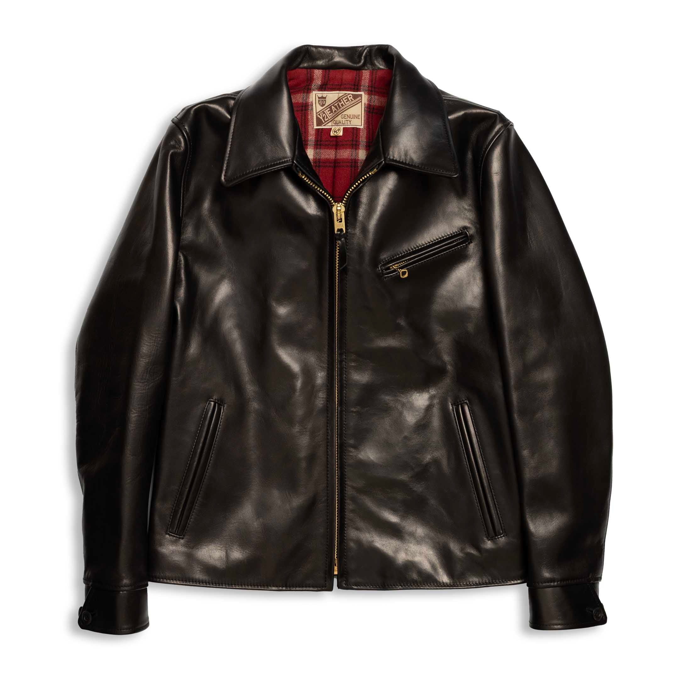 Y'2 Leather HVR-42 Horse Single Riders Jacket Black – Clutch Cafe