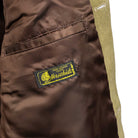 Y'2 Leather Horse Roughout WWII Jean Jacket Khaki-Leather Jacket-Clutch Cafe-selvage denim-selfedge denim