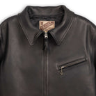 Y'2 Leather SPR-45 Sheepskin Single Jacket Black-Leather Jacket-Clutch Cafe
