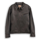 Y'2 Leather SPR-45 Sheepskin Single Jacket Black-Leather Jacket-Clutch Cafe