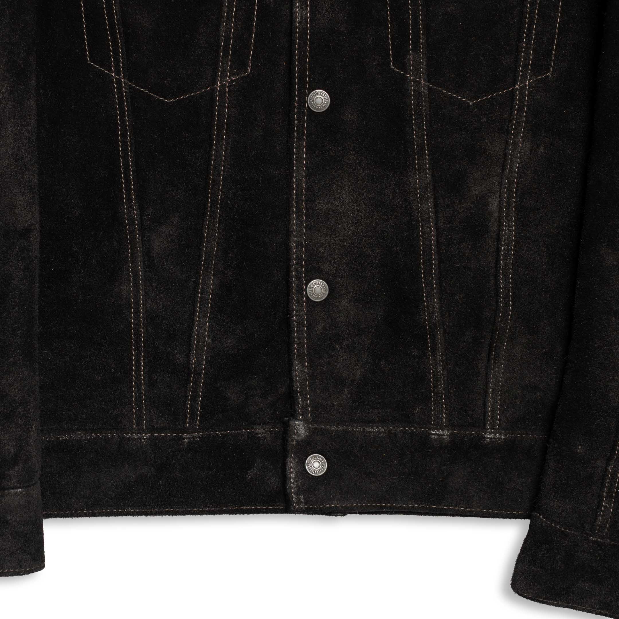 Y'2 Leather TB-139 3rd Type Jean Jacket Black – Clutch Cafe