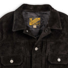 Y'2 Leather TB-141 Steer Roughout 2nd Type Jean Jacket Black-Leather Jacket-Clutch Cafe
