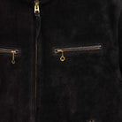 Y'2 Leather TR-64 Single Riders Jacket Steer Roughout Black-Leather Jacket-Clutch Cafe