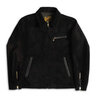 Y'2 Leather TR-65 Steer Roughout Single Riders Jacket Black-Leather Jacket-Clutch Cafe