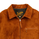 Y'2 Leather TR-65 Steer Roughout Single Riders Jacket Camel-Leather Jacket-Clutch Cafe