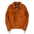 Y'2 Leather TR-65 Steer Roughout Single Riders Jacket Camel-Leather Jacket-Clutch Cafe