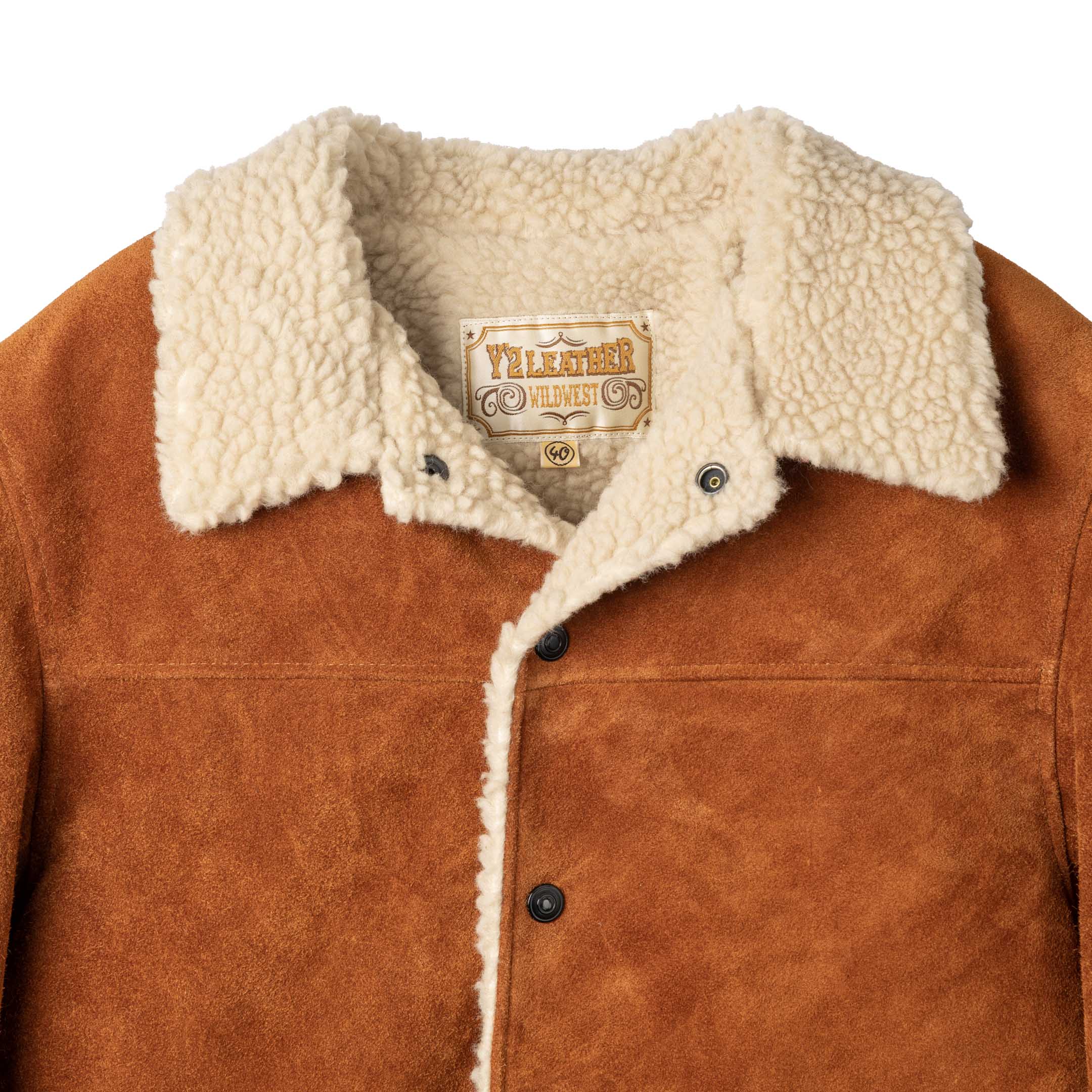Y'2 Leather WJ-02 Steer Roughout Ranch Coat Camel – Clutch Cafe