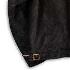 Y'2 Leather WJ-04 Steer Roughout Western Jacket Black-Leather Jacket-Clutch Cafe