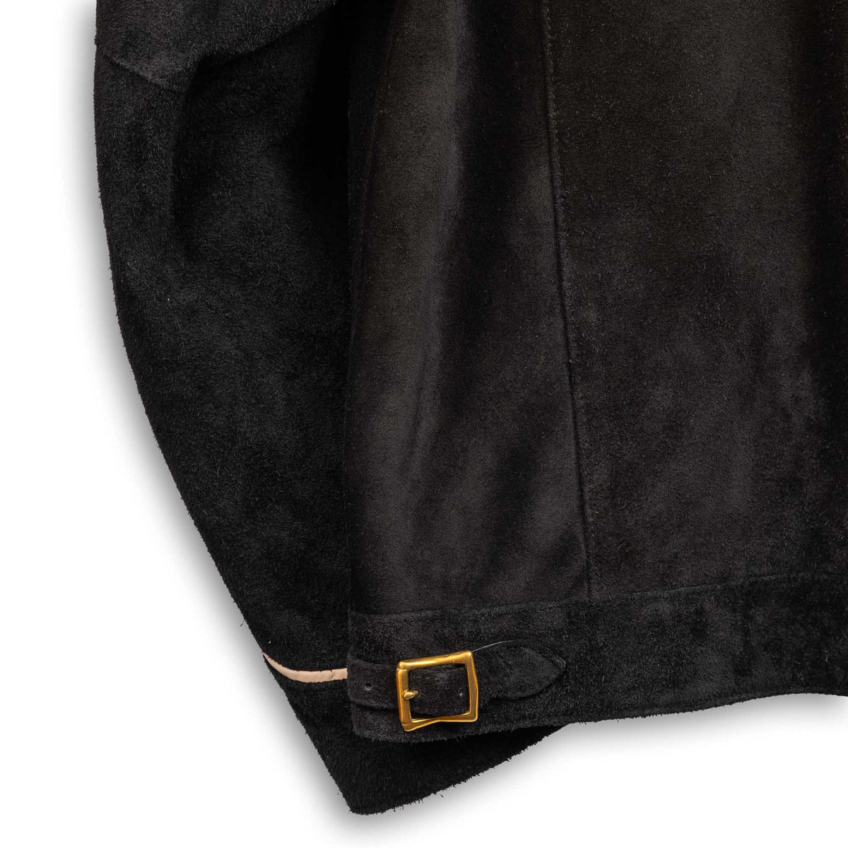 Y'2 Leather WJ-04 Steer Roughout Western Jacket Black-Leather Jacket-Clutch Cafe