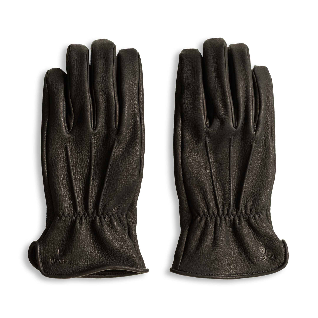 Y'2 Leather YG-01 Deerskin Leather Gloves Black-Gloves-Clutch Cafe
