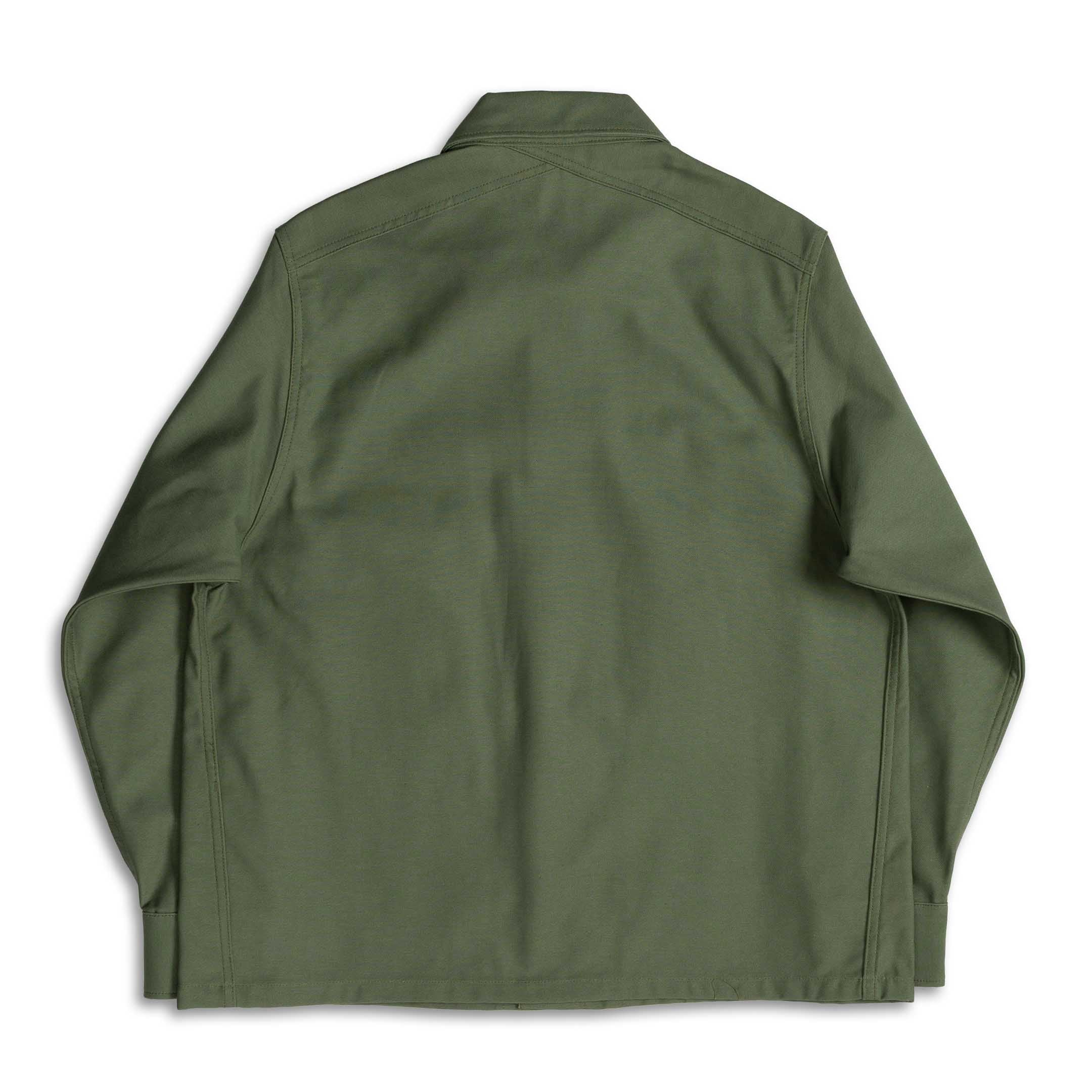 Yankshire 1952 Field Shirt Vintage Sateen Olive-Shirt-Clutch Cafe