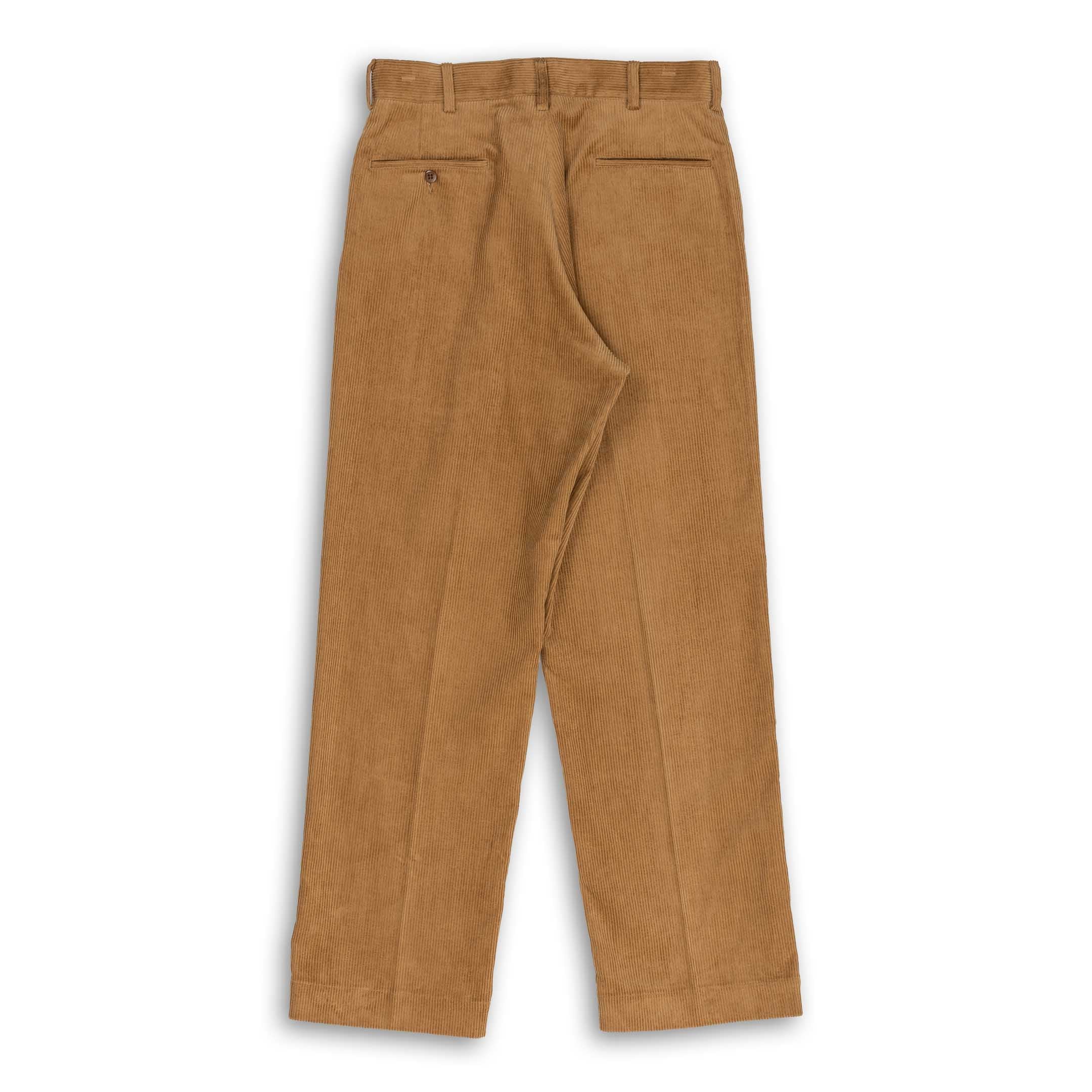 Yankshire 1963 Corduroy Trousers Camel-Trousers-Clutch Cafe
