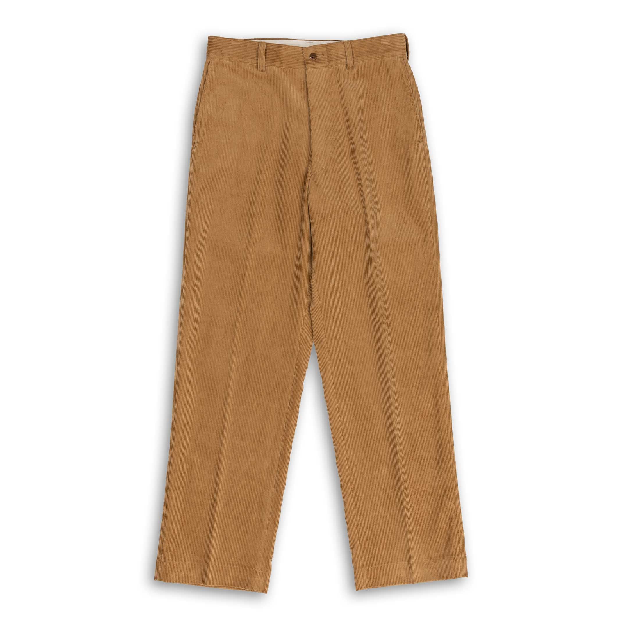 Yankshire 1963 Corduroy Trousers Camel-Trousers-Clutch Cafe