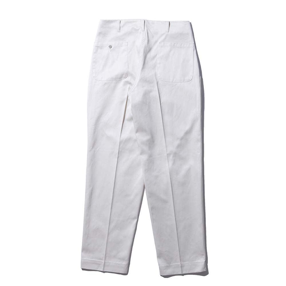 Yankshire C1950 Peg Top Chino Trousers Stone-Chinos-Clutch Cafe