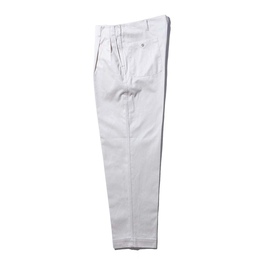 Yankshire C1950 Peg Top Chino Trousers Stone-Chinos-Clutch Cafe