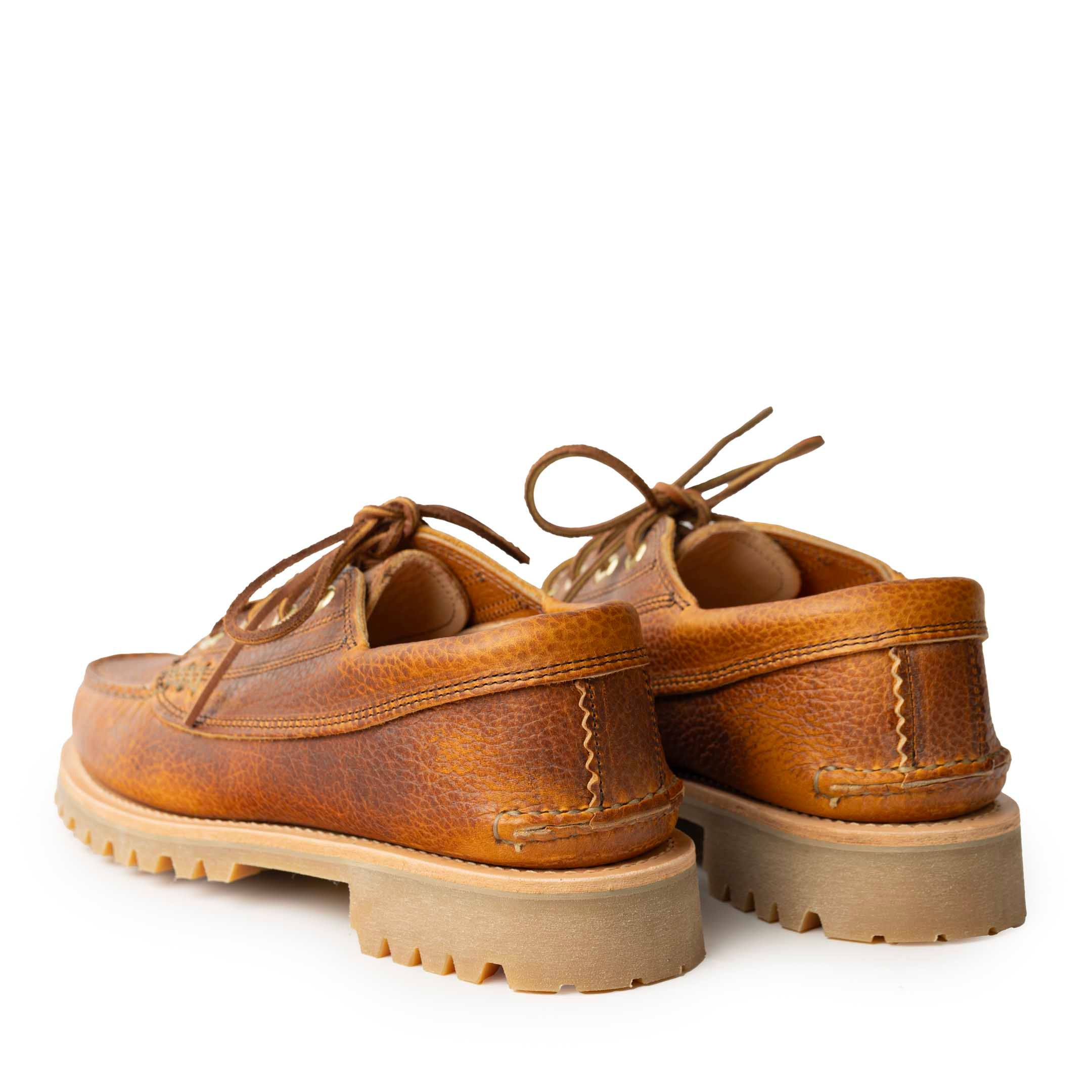 Yuketen Angler Moc w/Lug Sole BK Grizzly – Clutch Cafe