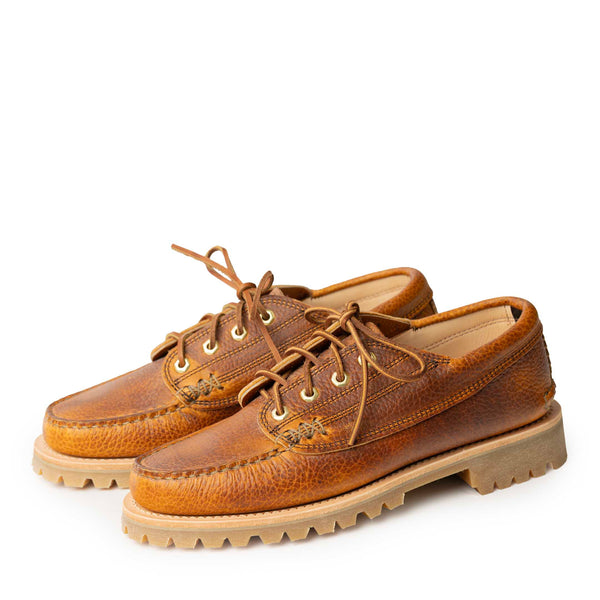 Yuketen Angler Moc w/Lug Sole BK Grizzly – Clutch Cafe
