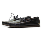 Yuketen Canoe Moc w/ Camp Sole Black x Stone Wash Denim-Shoes-Clutch Cafe